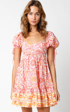Load image into Gallery viewer, Mixed Floral Babydoll Dress
