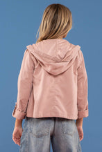 Load image into Gallery viewer, Water Resistant Hoodie-Dusty Pink
