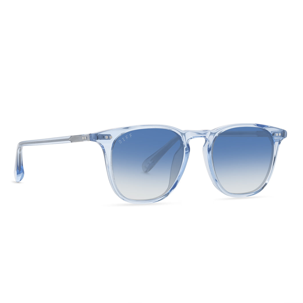 Maxwell-Columbia Blue Crystal Sunglasses
