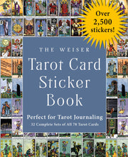 Load image into Gallery viewer, The Weiser Tarot Card Sticker Book: Over 2,500 Stickers
