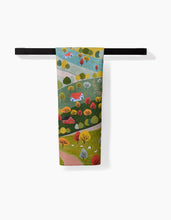 Load image into Gallery viewer, Fall Sunflower Cottage Tea Towel
