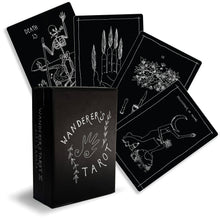 Load image into Gallery viewer, Wanderer&#39;s Tarot (78-Card Deck with Fold-Out Guide)
