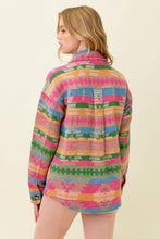Load image into Gallery viewer, Aztec Shirt Jacket
