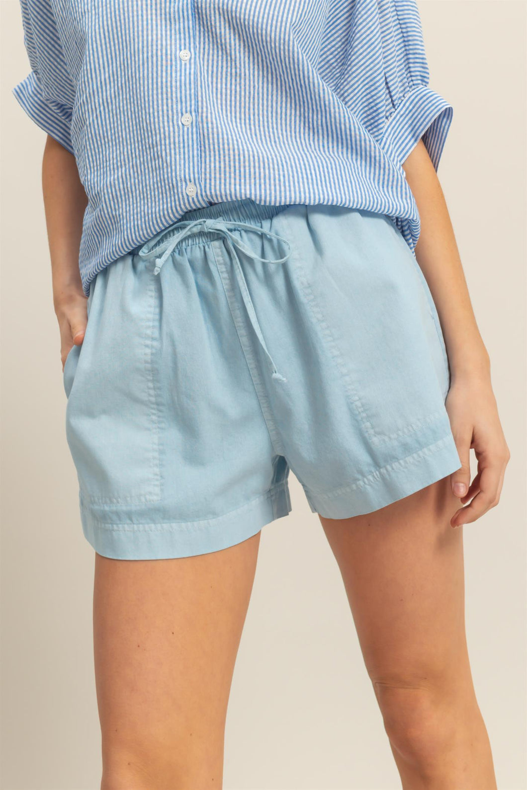 Light Denim shorts