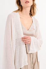 Load image into Gallery viewer, Sparkle Knit Cardigan-Cream
