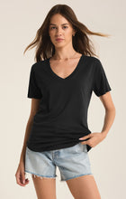 Load image into Gallery viewer, Kasey V Neck T-shirt (Avail. in Black and White)
