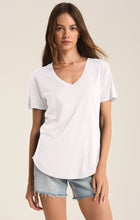 Load image into Gallery viewer, Kasey V Neck T-shirt (Avail. in Black and White)
