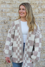 Load image into Gallery viewer, Flora Checkered Cardigan
