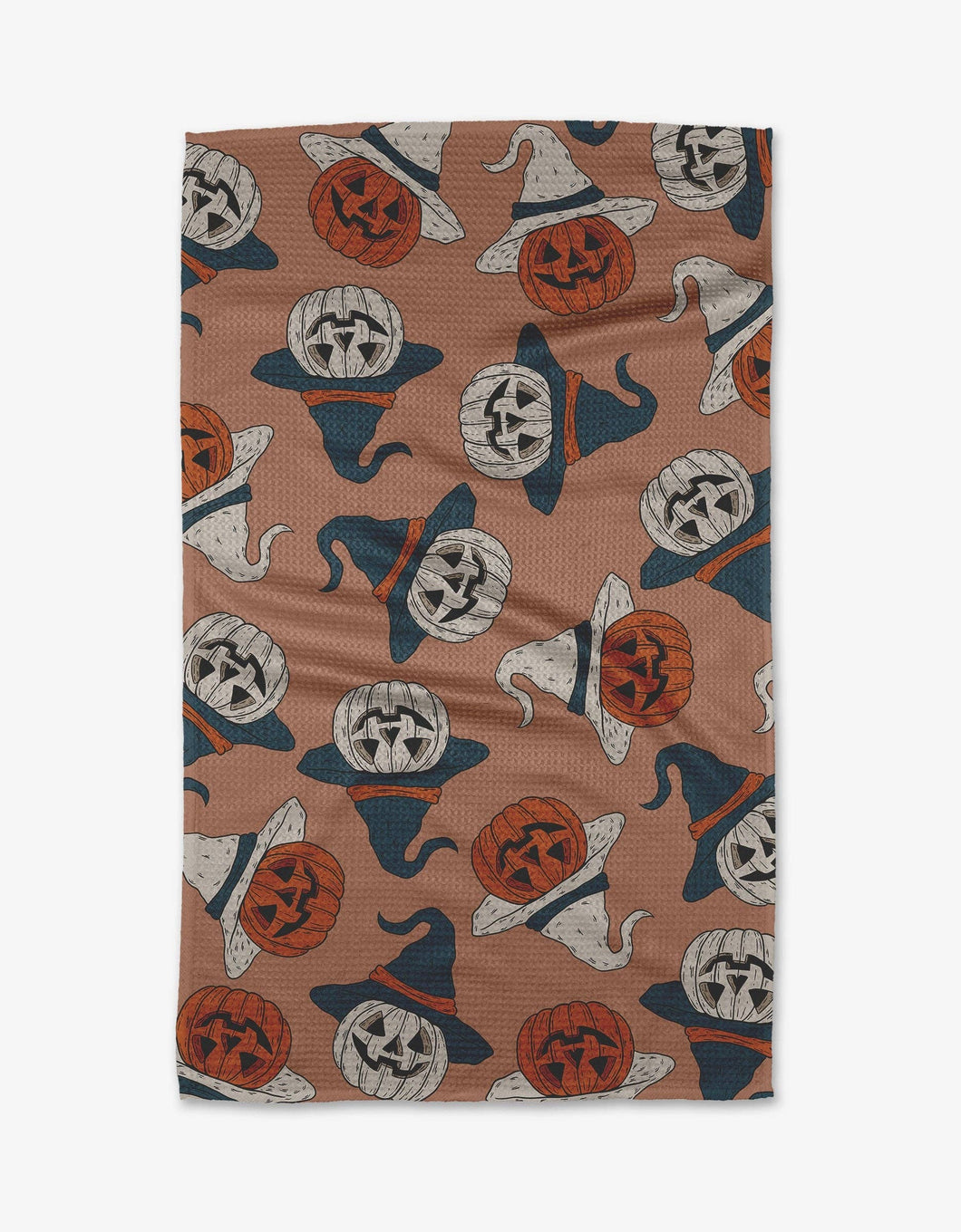 Jack-o'-lanterns Tea Towel