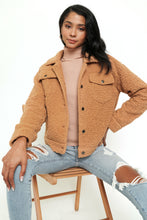 Load image into Gallery viewer, Faux Fur Button Down Jacket
