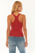Load image into Gallery viewer, Diya Knit Tank (Available in Hot Pepper and Seashell)
