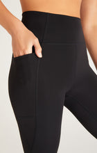 Load image into Gallery viewer, All Day 7/8 Pocket Legging-Black
