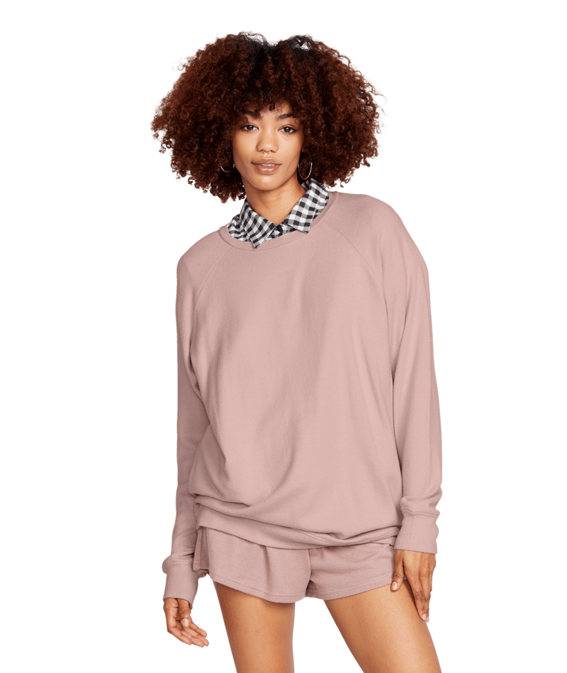 Lil Fleece Crew-Raisen