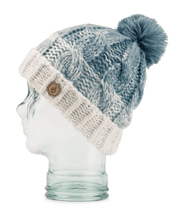 Load image into Gallery viewer, Gradient hand knit beanie

