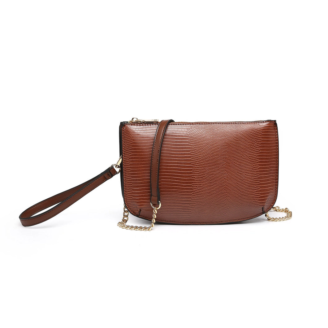 Mila Lizard Crossbody/Clutch