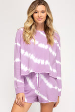 Load image into Gallery viewer, Long Sleeve Tie Dyed Knit top
