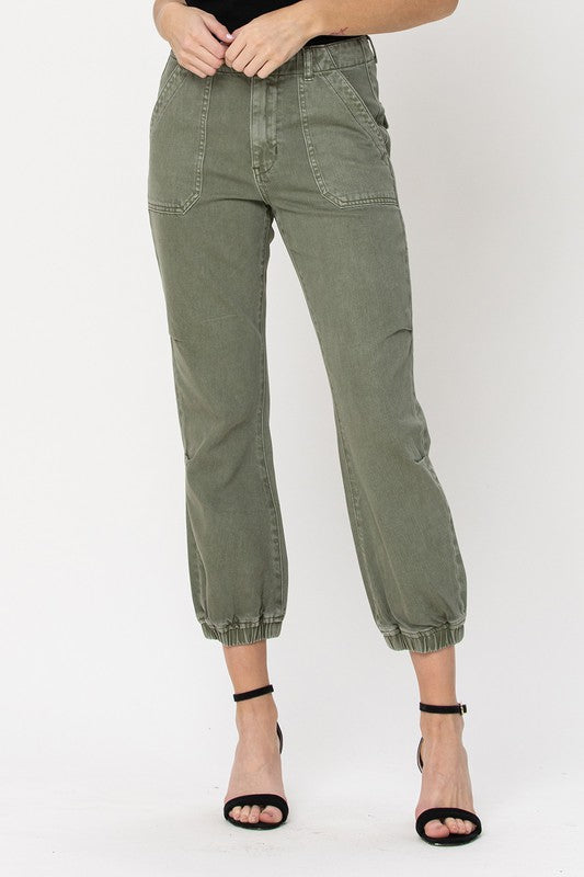 Olive Green Joggers