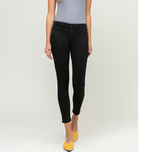 Load image into Gallery viewer, Mid Rise Crop Skinny Jean
