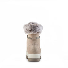 Load image into Gallery viewer, Vanetta lace-up tall boot (Mushroom)
