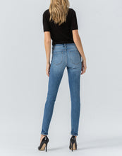 Load image into Gallery viewer, High Rise Button-up Skinny Jean

