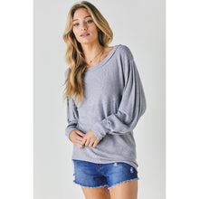 Load image into Gallery viewer, Solid Round Neck Long Sleeve
