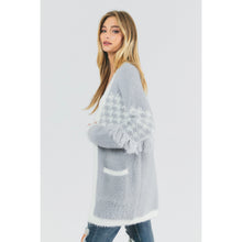 Load image into Gallery viewer, Printed Cardigan with Front Pockets
